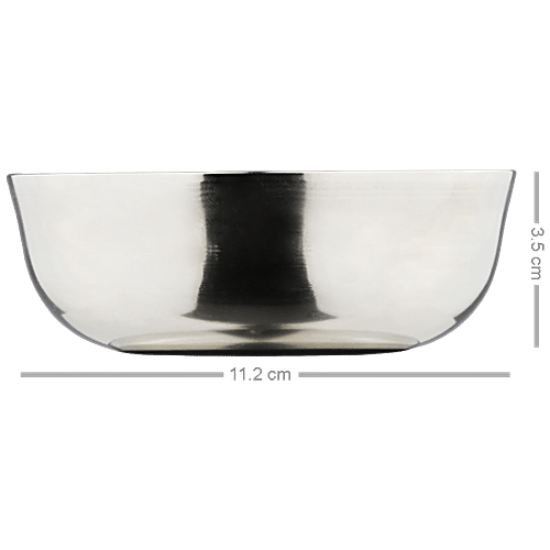 BB Home Steel Snack Bowl - No. 5.5, 210 ml (2 pcs) 