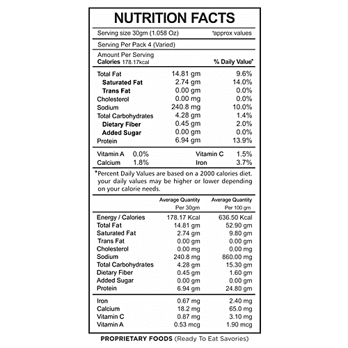 Befikar High Protein Peanuts - Hing Jeera Nostalgia, 100 g  