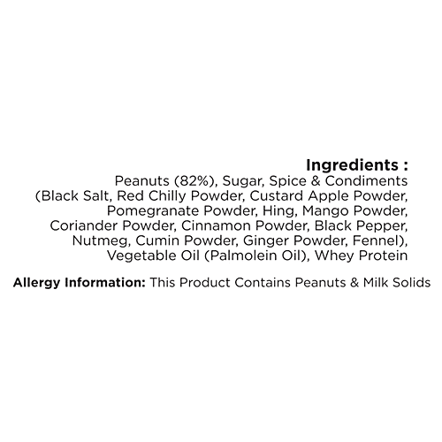 Befikar High Protein Peanuts - Sweet Chilli Masala, 100 g  