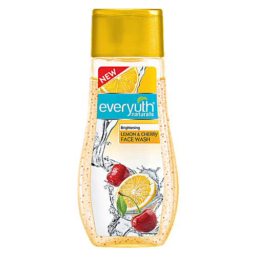 Buy Everyuth Naturals Brightening Lemon & Cherry Face Wash Online at Best Price of Rs 110