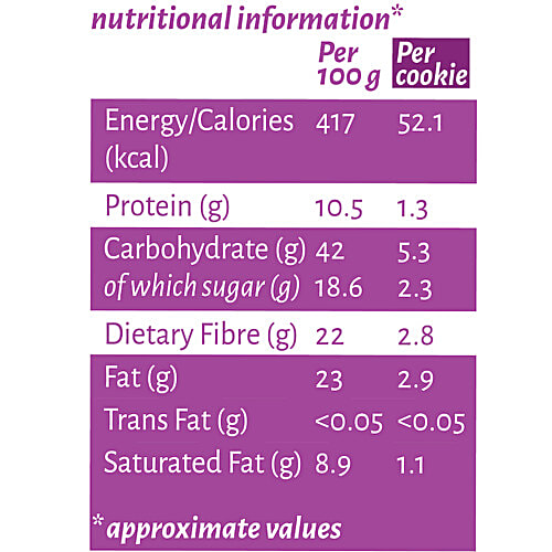 Open Secret Chocolate Almond Nutty Cookies - With No Maida, Healthy, 25 g 2 pcs Protein Packed, Full of Fibre