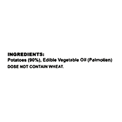 Patwa Farm Fresh French Fries, 450 g Pouch Cholesterol & Trans Fat Free