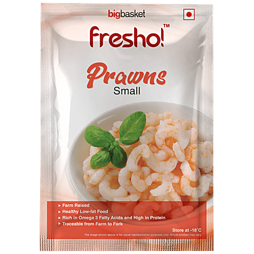 Buy Fresho Frozen Prawns Small Online at Best Price of Rs 180 bigbasket