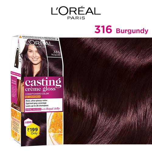 Color burgundy hair Dark Burgundy