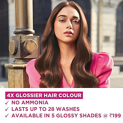 L'Oreal Paris Casting Crème Gloss - Small Pack, 45 g 500 Medium Brown No Ammonia