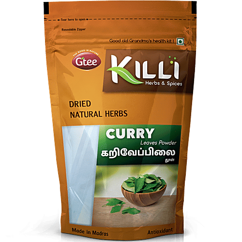 Killi Curry Leaves Powder, 100 g Pouch Source of Antioxidants
