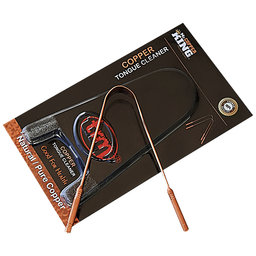 Buy Mr. Copper Premium Tongue Cleaner Copper Online at Best Price