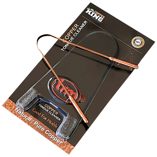 Buy Mr. Copper Premium Tongue Cleaner Copper Online at Best Price