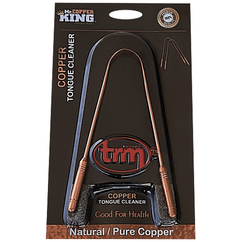 Buy Mr. Copper Premium Tongue Cleaner Copper Online at Best Price of