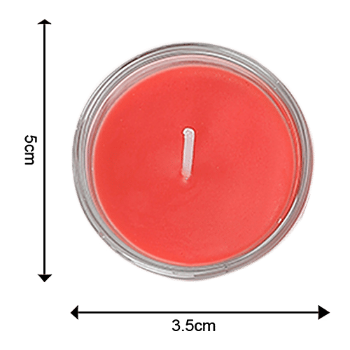 DP Scented Small Candles - BB1369, Assorted, 5 pcs  