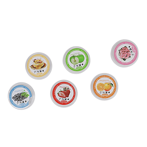 DP Scented Medium Candles - BB1370, Assorted, 6 pcs  