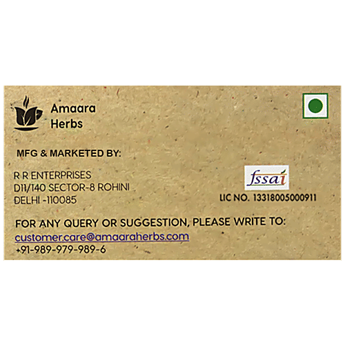 Amaara Herbs Repose Night Time Tea, 40 g (20 bags X 2 g each) 