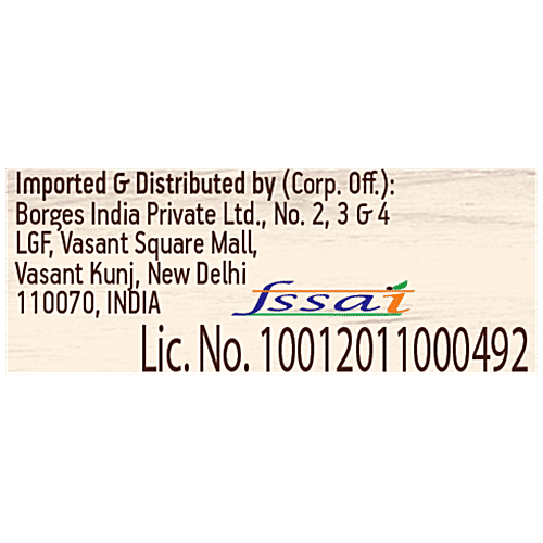 Borges Eco Natura Extra Virgin Olive Oil, 500 ml Bottle Organic, Zero Trans Fat, Zero Cholesterol