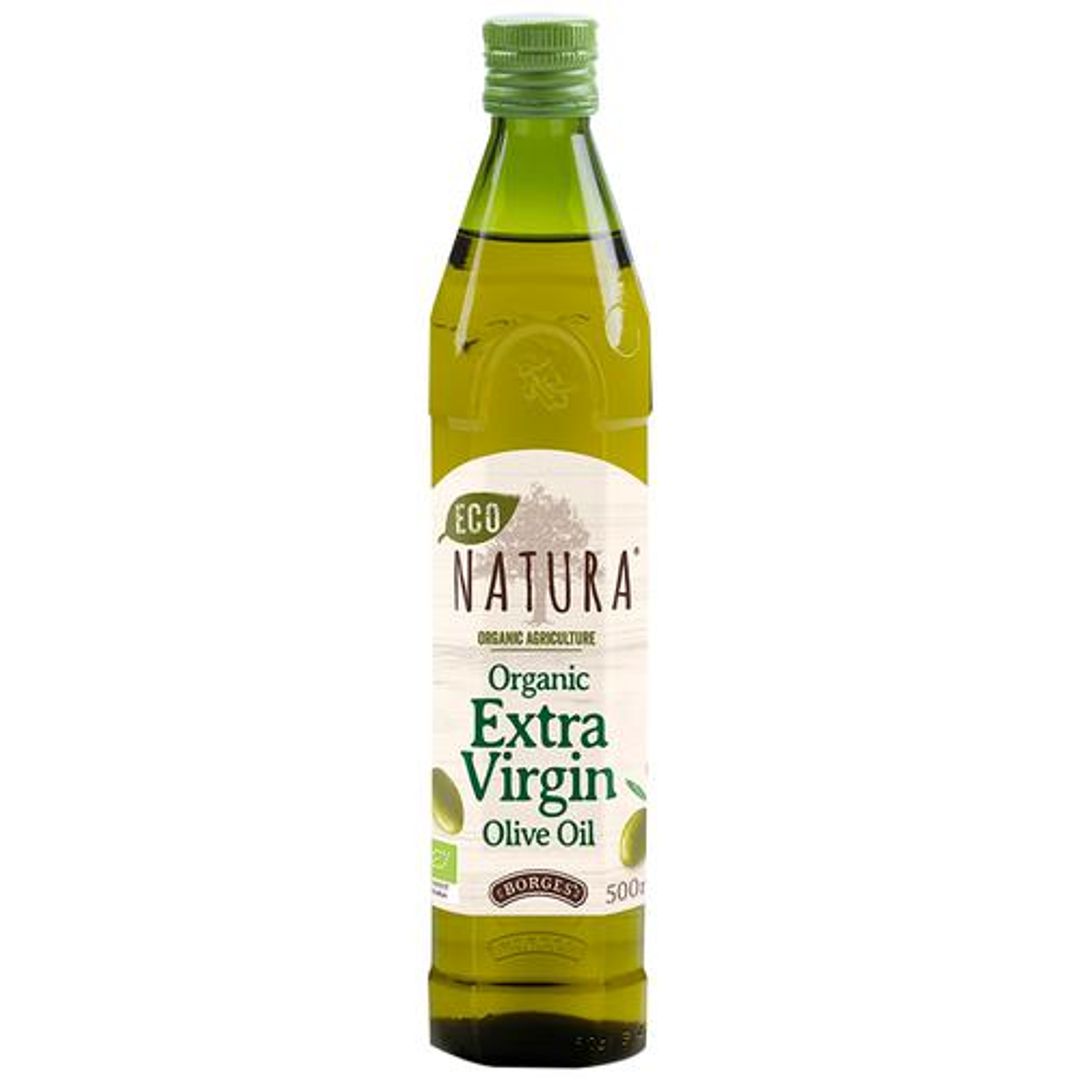 BORGES Eco Natura Extra Virgin Olive Oil, 500 ml Bottle