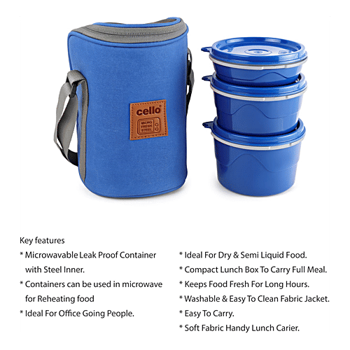 Buy Cello Max Fresh Thermoware Hot Wave Lunch Box/Tiffin Box Inner