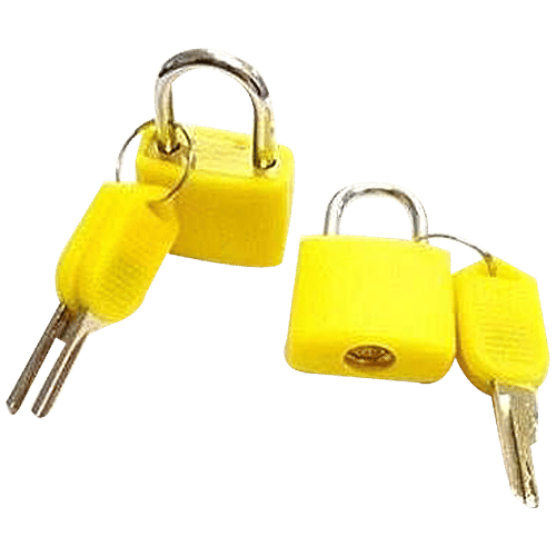 Se7en Pad Lock - Rust-Resistant, For Home, Office, 4 pcs  DeLuxe