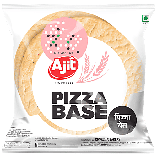Buy AJIT Pizza Base Online at Best Price of Rs 30 bigbasket
