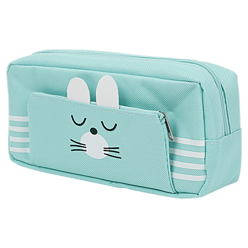 Buy DP Printed Fabric Pencil Pouch Blue, BB1256DBLU Online at Best