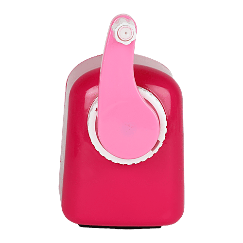 suny Pink Pencil Desktop Sharpener - Plastic, House Shaped, BB1290PNK, 1 pc Durable, Strong, Lightweight