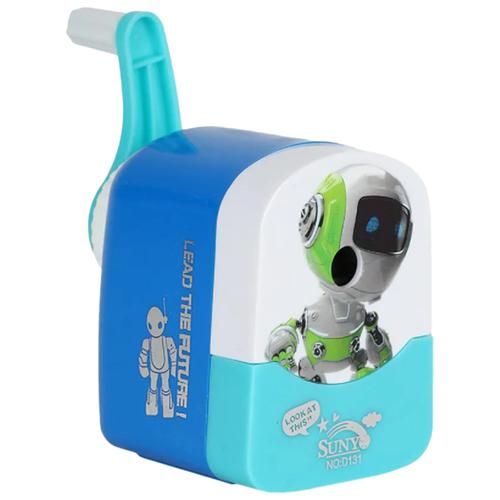 suny Suny Pencil Sharpener - Plastic, Assorted Shape & Color, BB1290AST, 1 pc  Durable, Strong, Lightweight
