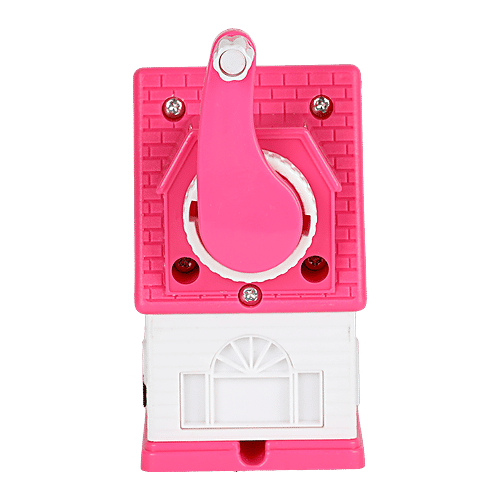 suny Pink Pencil Desktop Sharpener- Plastic, House Shaped, BB1292PNK, 1 pc  Durable, Strong, Lightweight