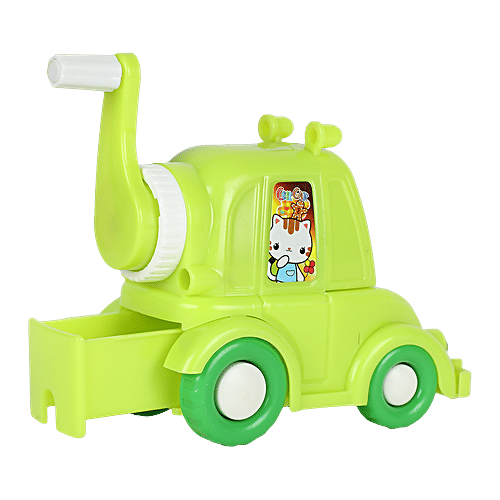 suny Green Pencil Desktop Sharpener - Plastic, Car Shaped, BB1293GRN, 1 pc  Durable, Strong, Lightweight