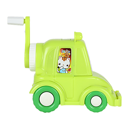 suny Green Pencil Desktop Sharpener - Plastic, Car Shaped, BB1293GRN, 1 pc  Durable, Strong, Lightweight