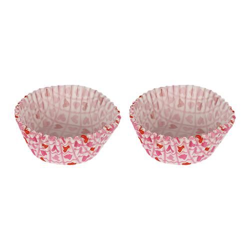 Buy DP Pink-Red Heart Printed Cupcake Moulds - Paper, BB1339 Online at Best  Price of Rs 89 - bigbasket