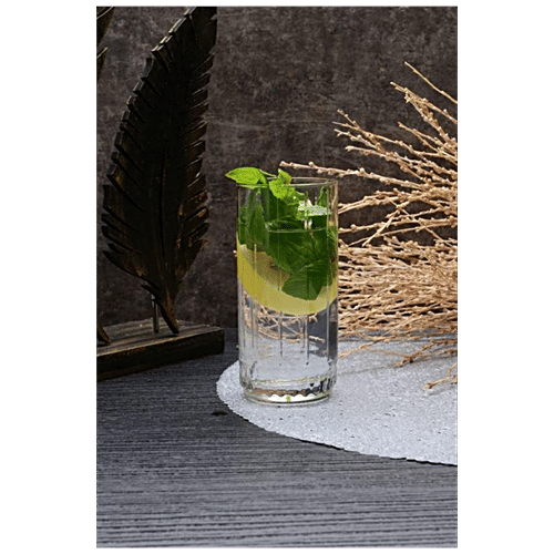 Pasabahce Liea Glass Water / Juice Tumbler, 6 pcs (Set of 6) Dishwasher Safe