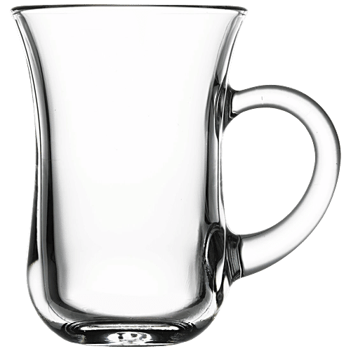 Pasabahce Chai/Keyif Coffee Mug, 140 ml Set of 6 Microwave Safe