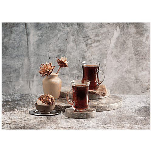 Pasabahce Chai/Keyif Coffee Mug, 140 ml Set of 6 Microwave Safe