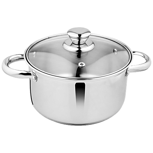 Buy Vinayak Steel Cook N Serve Casserole/Stewpot Induction Base, With