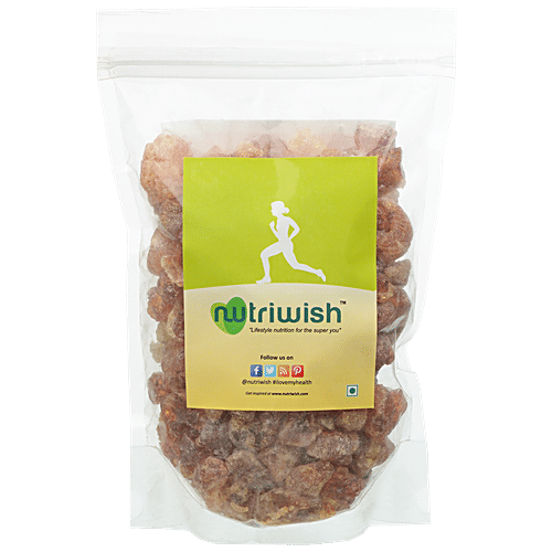 Nutriwish Acacia Gum, 500 g  Excellent Source of Dietary Fibers, Gluten Free