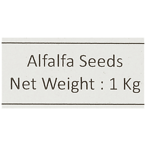 NUTRIWISH Alfalfa Seeds, 1 Kg  
