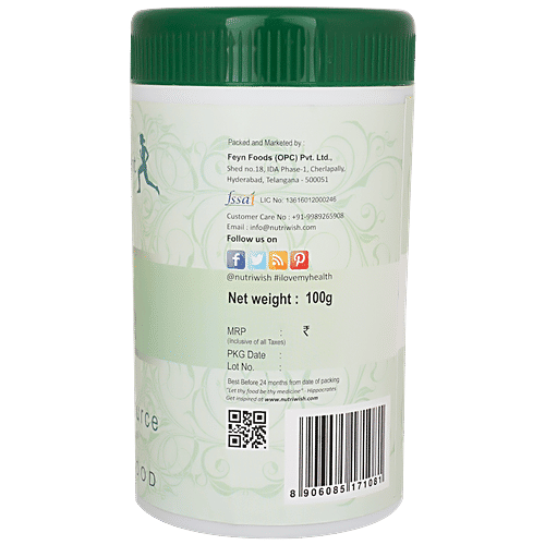 NUTRIWISH Alfalfa Powder, 100 g  