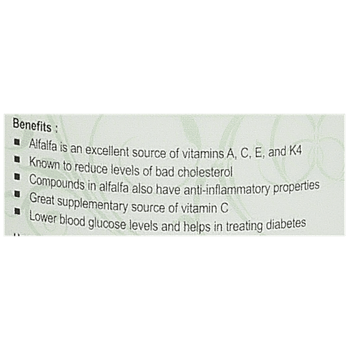 NUTRIWISH Alfalfa Powder, 100 g  