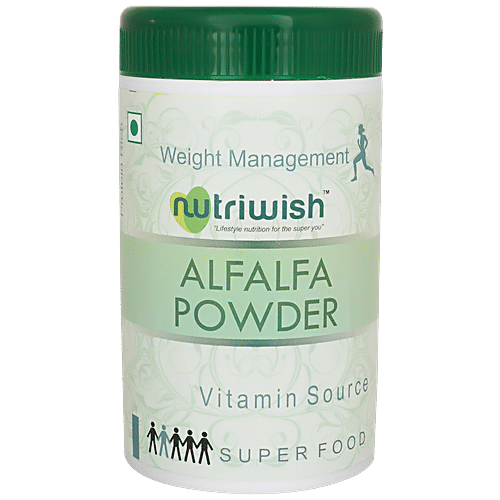 NUTRIWISH Alfalfa Powder, 100 g  