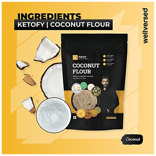 Ketofy  Keto Flour, 1 kg  Gluten Free, Soy Free