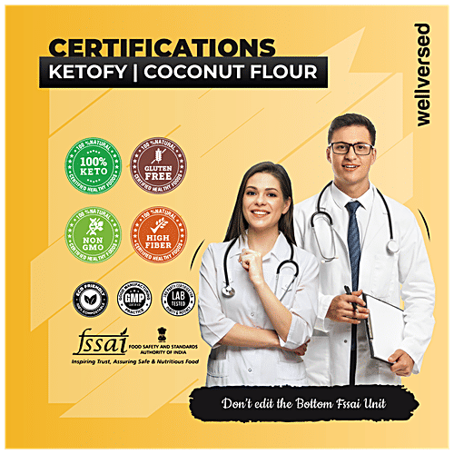 Ketofy  Keto Flour, 1 kg  Gluten Free, Soy Free