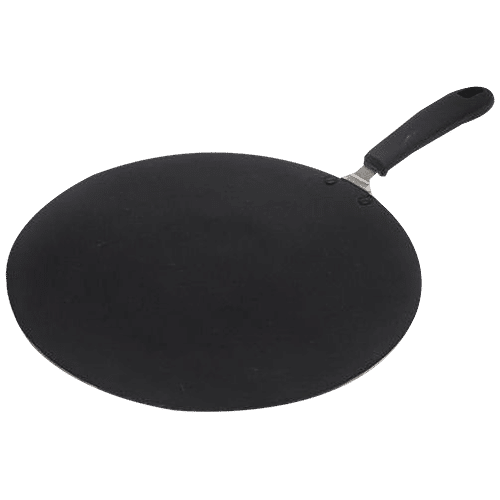 Le Kaviraj Aluminium Non-Stick Tawa - 2 Layer Coating, 27 cm, 3 mm, 1 pc Superior Quality