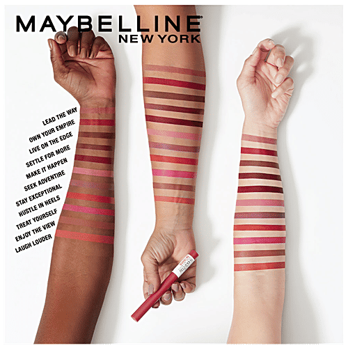 Buy Maybelline New York Super Stay Crayon Lipstick 15 Lead The Way