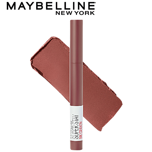 Maybelline New York Super Stay Crayon Lipstick - 20 Enjoy The View, 1.2 g  
