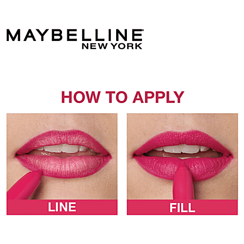 Maybelline New York Super Stay Crayon Lipstick - 25 Stay Exceptional, 1.2 g  