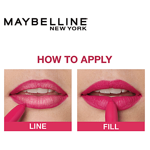 Maybelline New York Super Stay Crayon Lipstick - 45 Hustle In Heels, 1.2 g  