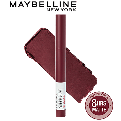 Maybelline New York Super Stay Crayon Lipstick - 65 Settle For More, 1.2 g  