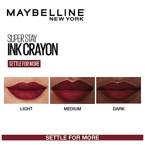 maybelline settle for more