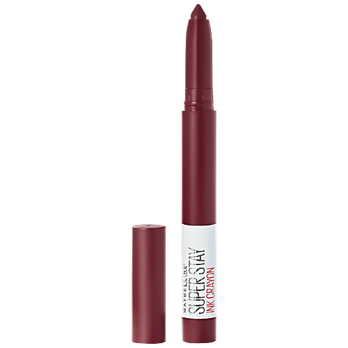 Maybelline New York Super Stay Crayon Lipstick - 65 Settle For More, 1.2 g  