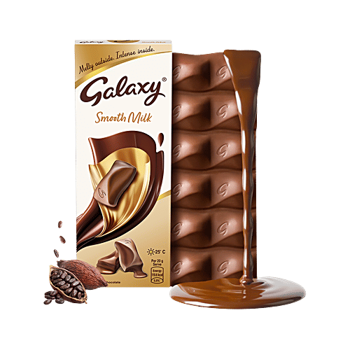Galaxy Smooth Milk Chocolate Bar, 56 g  Goodness of Milk & Cocoa