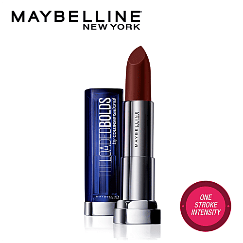 Maybelline New York Color Sensational Loaded Bold Lipstick - Chocoholic, 3.9 g  