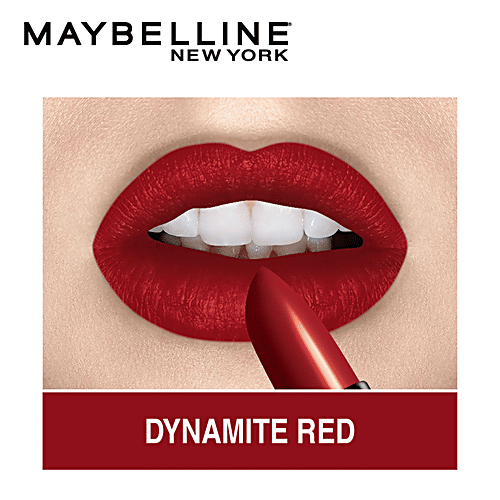 Maybelline New York Color Sensational Loaded Bold Lipstick - Dynamite Red, 3.9 g  